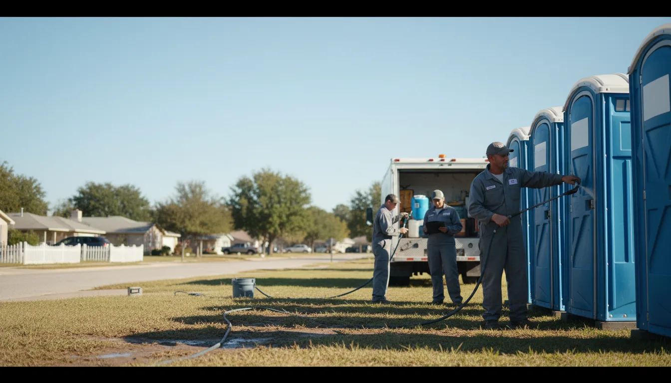 Long-Term Portable Toilet Rental in Monroe, OH near me